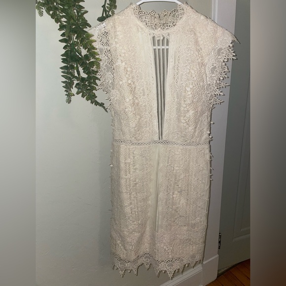 Free People High Neck Lace Backless Dress - Picture 1 of 3